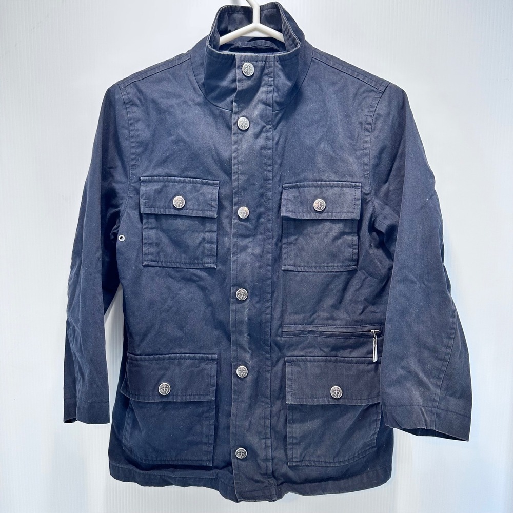 Brooks Brothers Fleece Chore Coat Boys‎ XS Jacket Lined